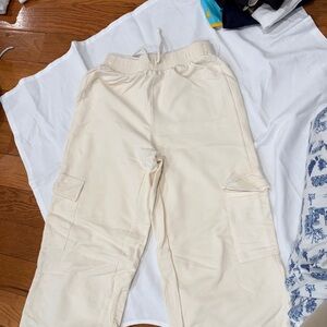 Zara Kids Cream Joggers
